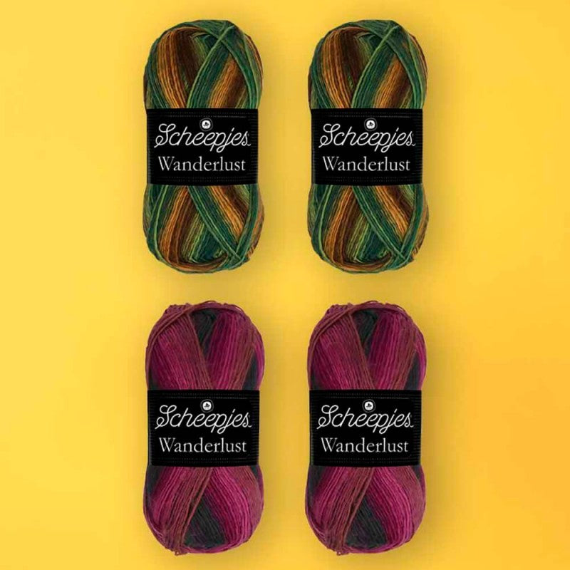 Scheepjes Harvest Scarf Knit Kit