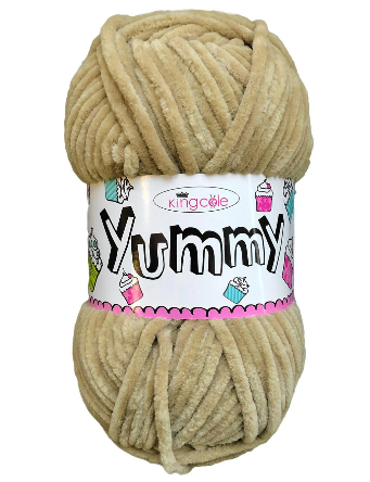 King Cole Yummy Chenille Chunky 3404 Teddy