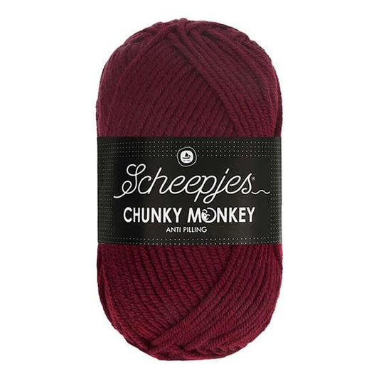 Scheepjes Chunky Monkey 1035 Maroon