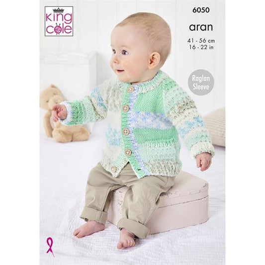 King Cole Cosy Love Aran Pattern 6050