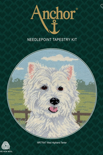 Anchor West Highland Terrier Tapestry Kit