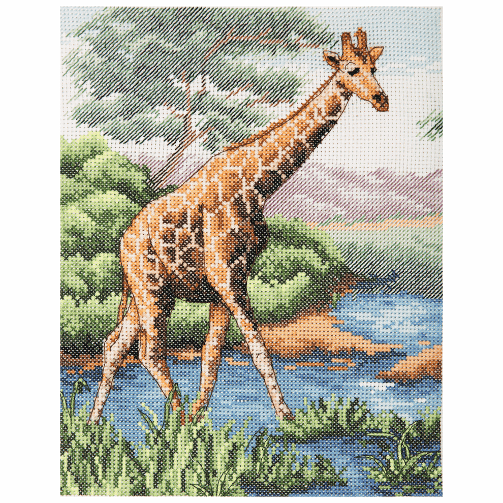 Anchor Giraffe Cross Stitch Kit