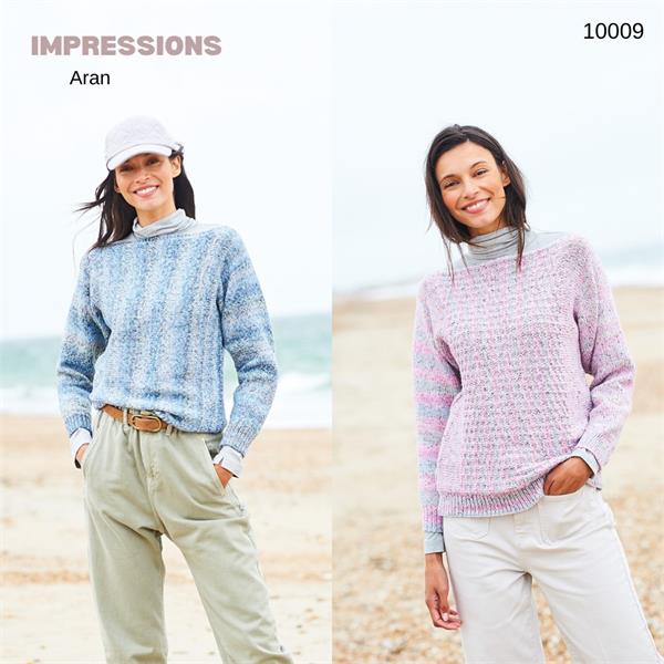 Stylecraft Impressions Aran Pattern 10009