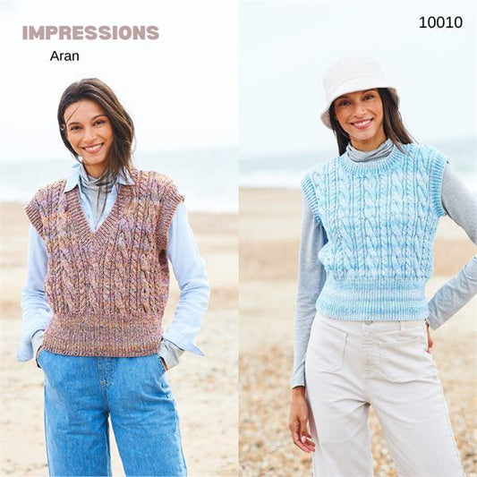 Stylecraft Impressions Aran Pattern 10010