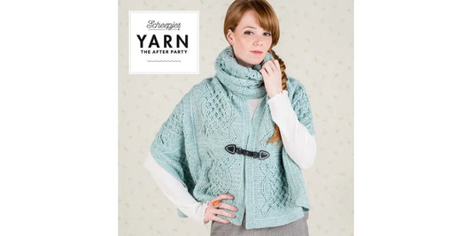 Yarn- The After Party No.25 Celtic Tiles Wrap Pattern (Crochet)