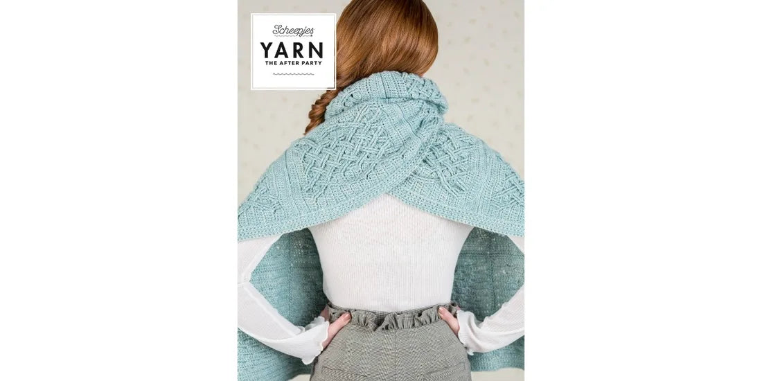 Yarn- The After Party No.25 Celtic Tiles Wrap Pattern (Crochet)