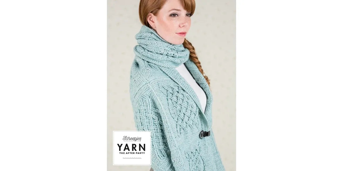 Yarn- The After Party No.25 Celtic Tiles Wrap Pattern (Crochet)