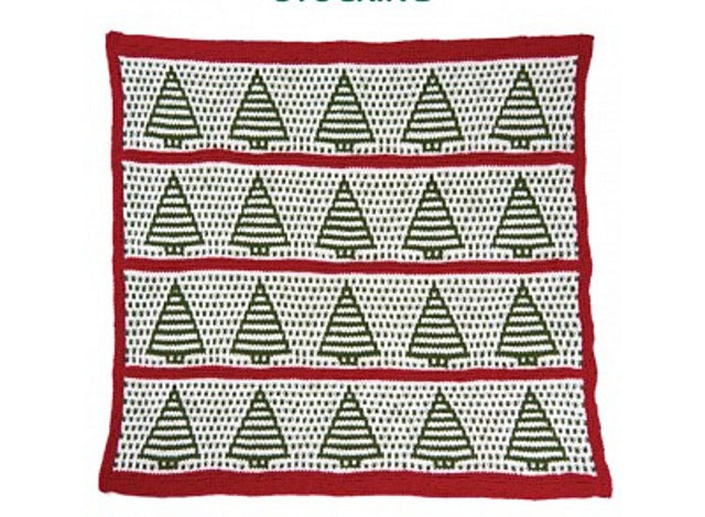 Yarnspirations Knit Winter Pines Blanket Yarn Kit
