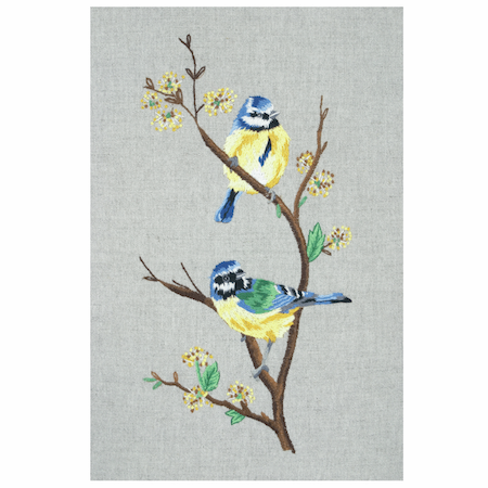 Anchor Blue Tit Freestyle Embroidery Kit