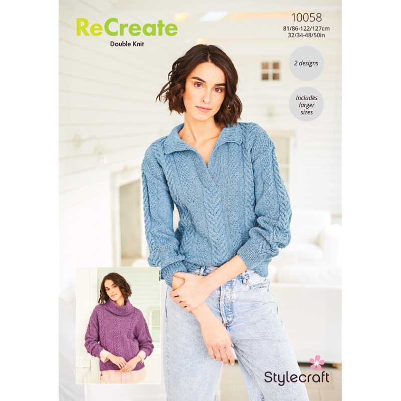 Stylecraft Receate Dk Pattern 10058 *NEW*