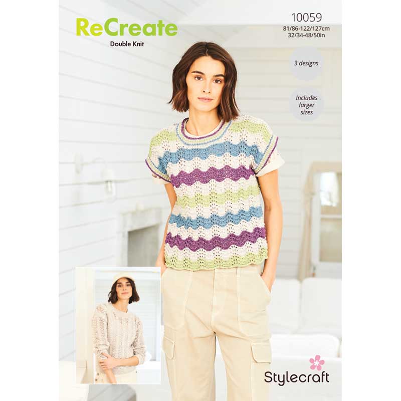 Stylecraft Recreate Dk Pattern 10059 *NEW*