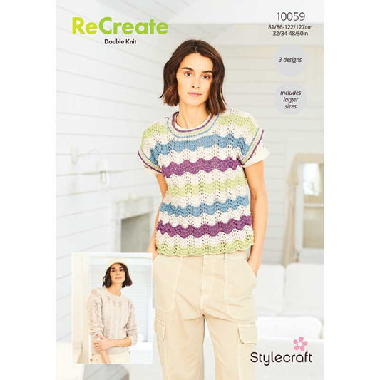 Stylecraft Recreate Dk Pattern 10059 *NEW*