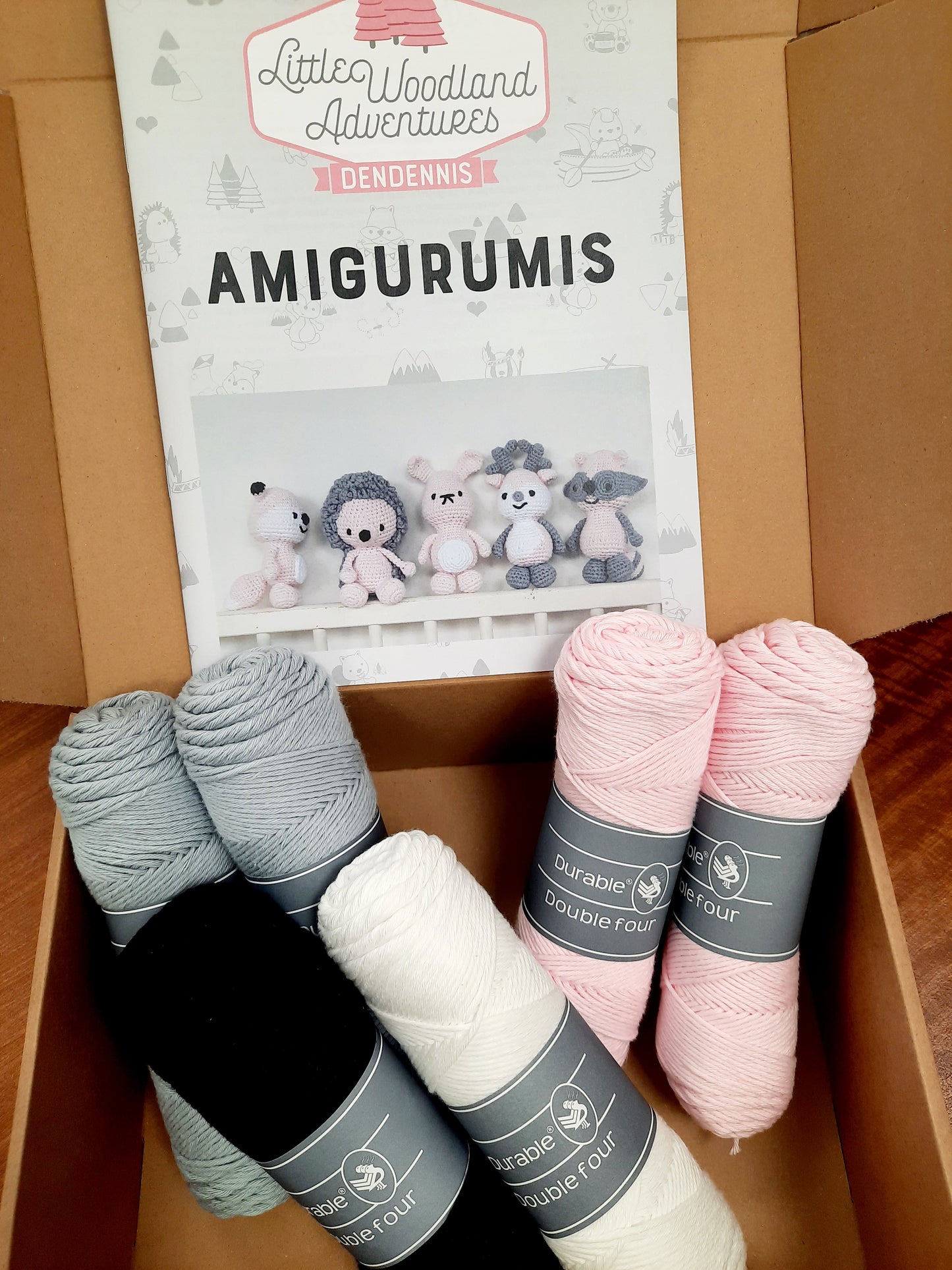 Durable Dendennis Crochet Amigurumi Woodland Creatures Kit