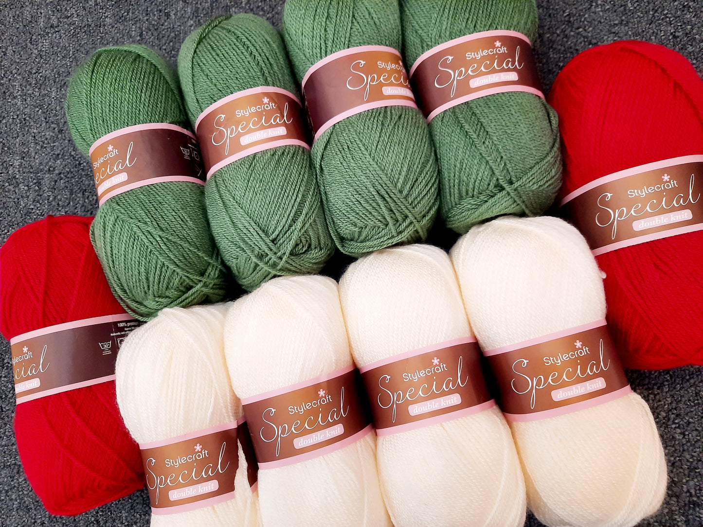 Yarnspirations Knit Textured Afghan Yarn Kit