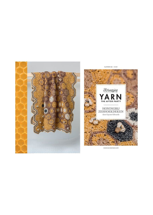 Yarn- The After Party No.08 Honey Bee Blanket Pattern (Crochet)