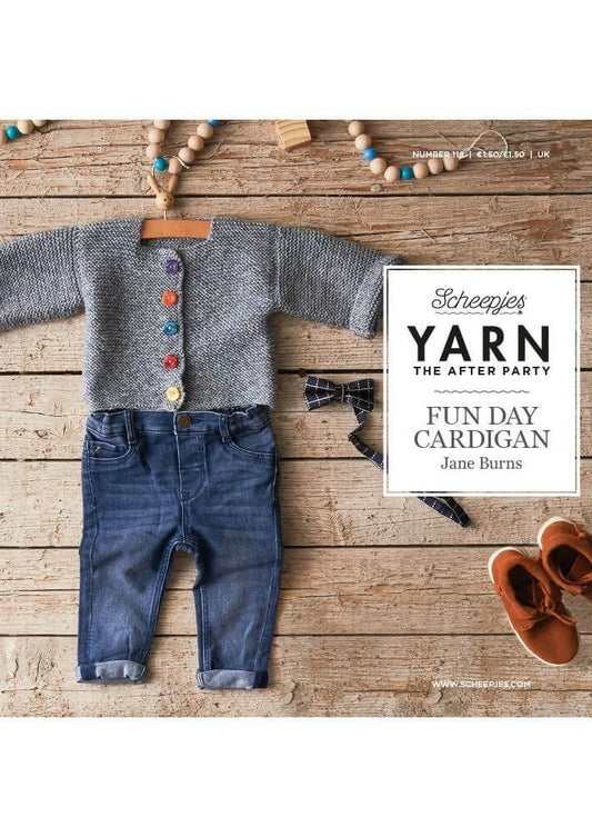 Yarn- The After Party No.118 Fun Day Cardigan Pattern (Knit)