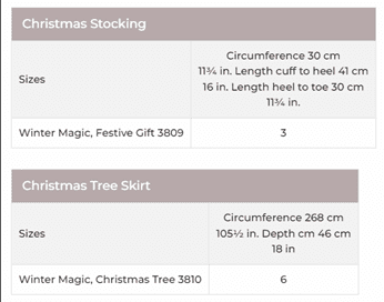 Stylecraft Winter Magic Pattern, Stocking and Christmas Tree Skirt  10029 (Knit)