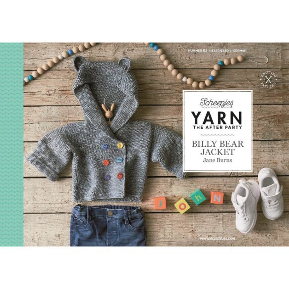 Yarn- The After Party No.112 Billy Bear Jacket Pattern (Knit)