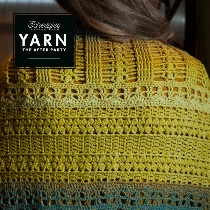 Yarn- The After Party No.39 Venice Wrap Pattern (Crochet)