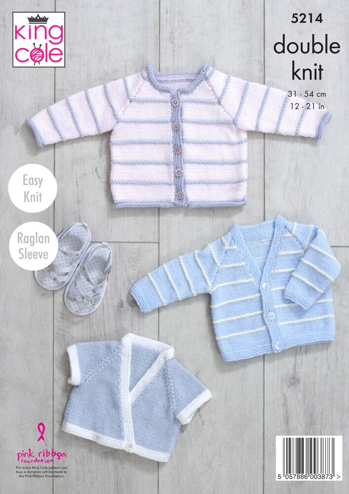 King Cole Baby Pattern 5214
