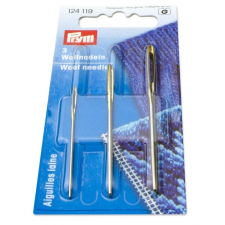 Prym Wool Sewing Needles 3 Pack