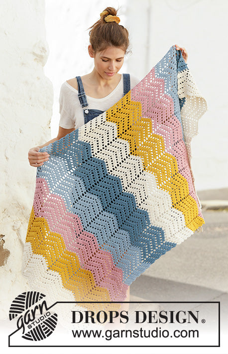 Drops Design Taste Of Rainbow Crochet Kit