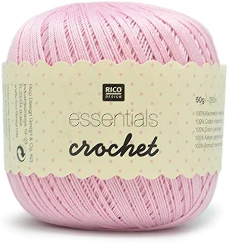 Rico Essentials Crochet Cotton 021 Pink