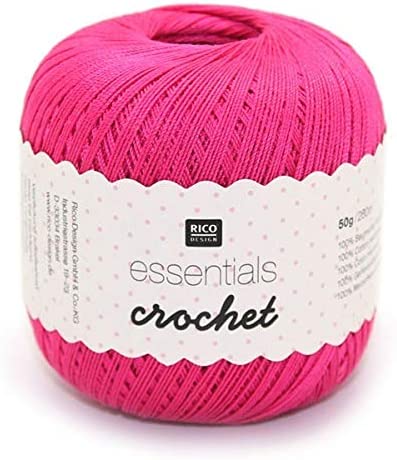 Rico Essentials Crochet Cotton 005 Fuchsia
