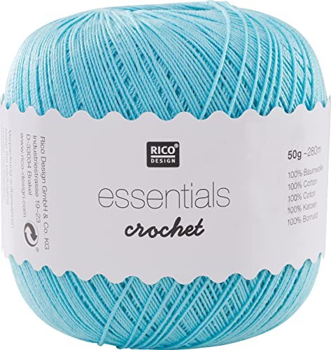 Rico Essentials Crochet Cotton 010 Turquoise