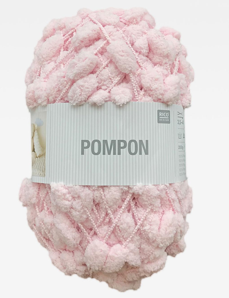Rico Pompon Baby Pink 019
