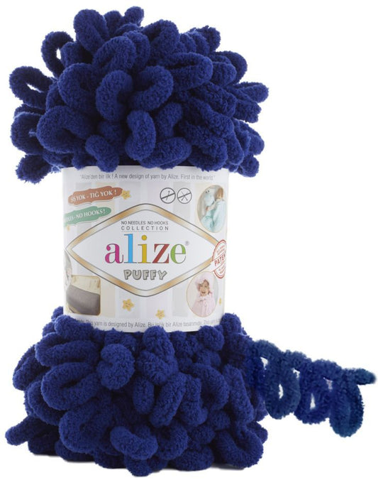 Alize Puffy Finger Knitting 360 Night Blue