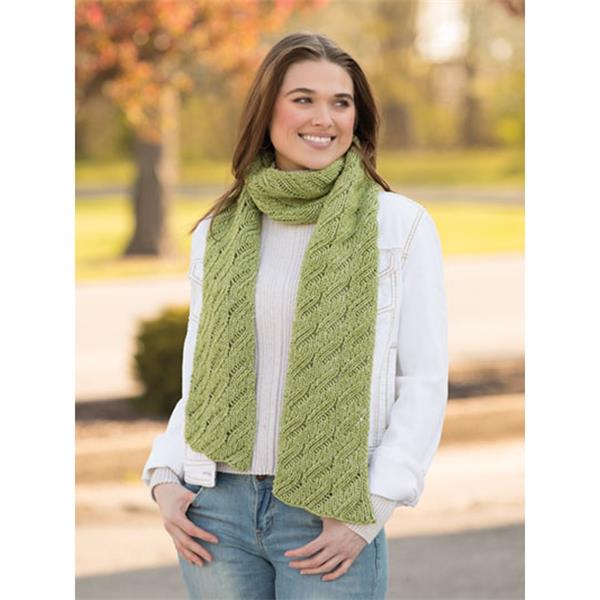 Annie's Knitting, Learn-A-Stitch Knit Scarves