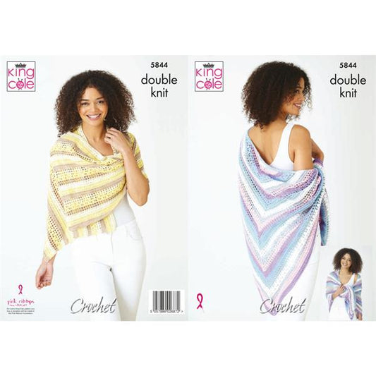 King Cole Pattern 5844 (Crochet)