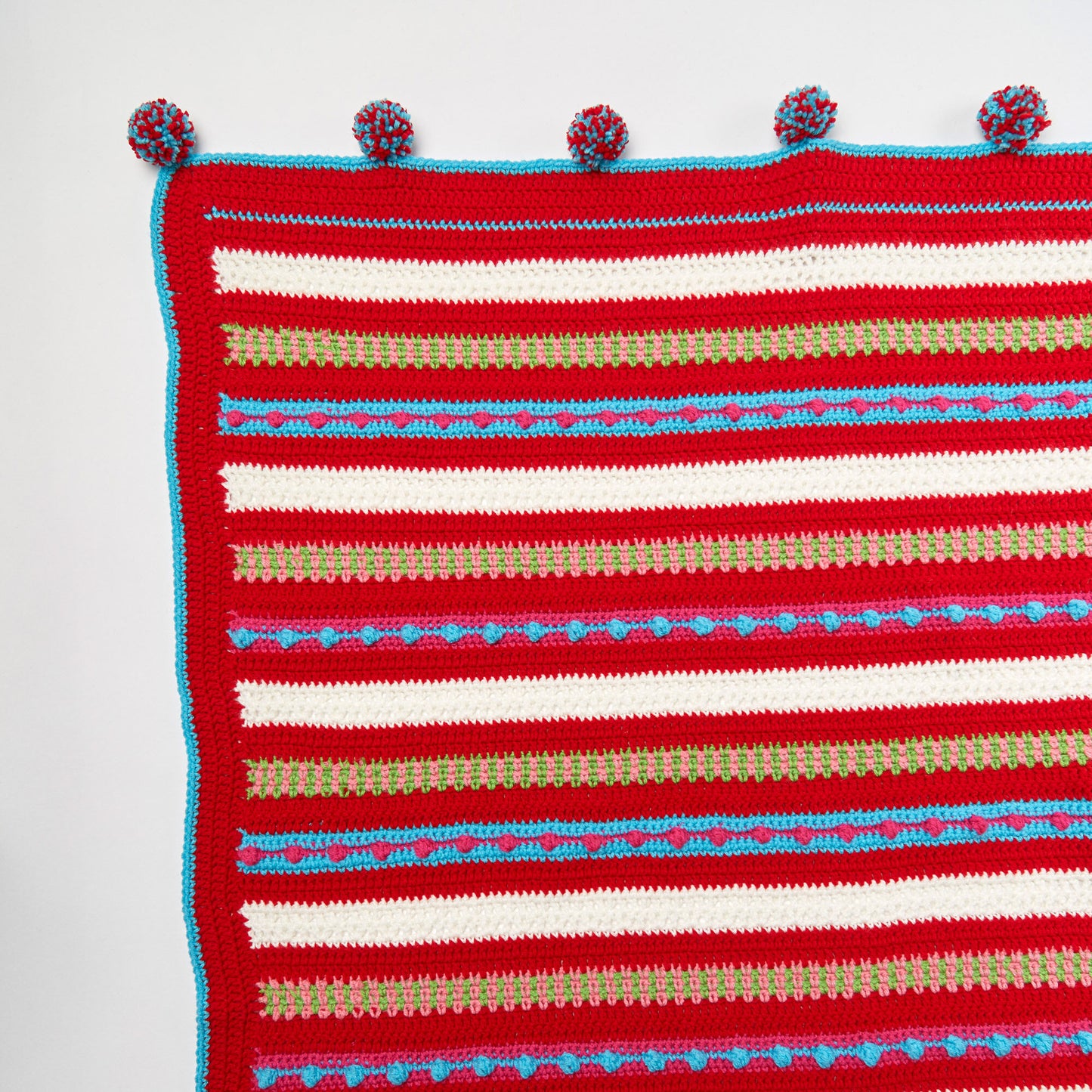 Yarnspirations Crochet Christmas Morning Blanket Kit