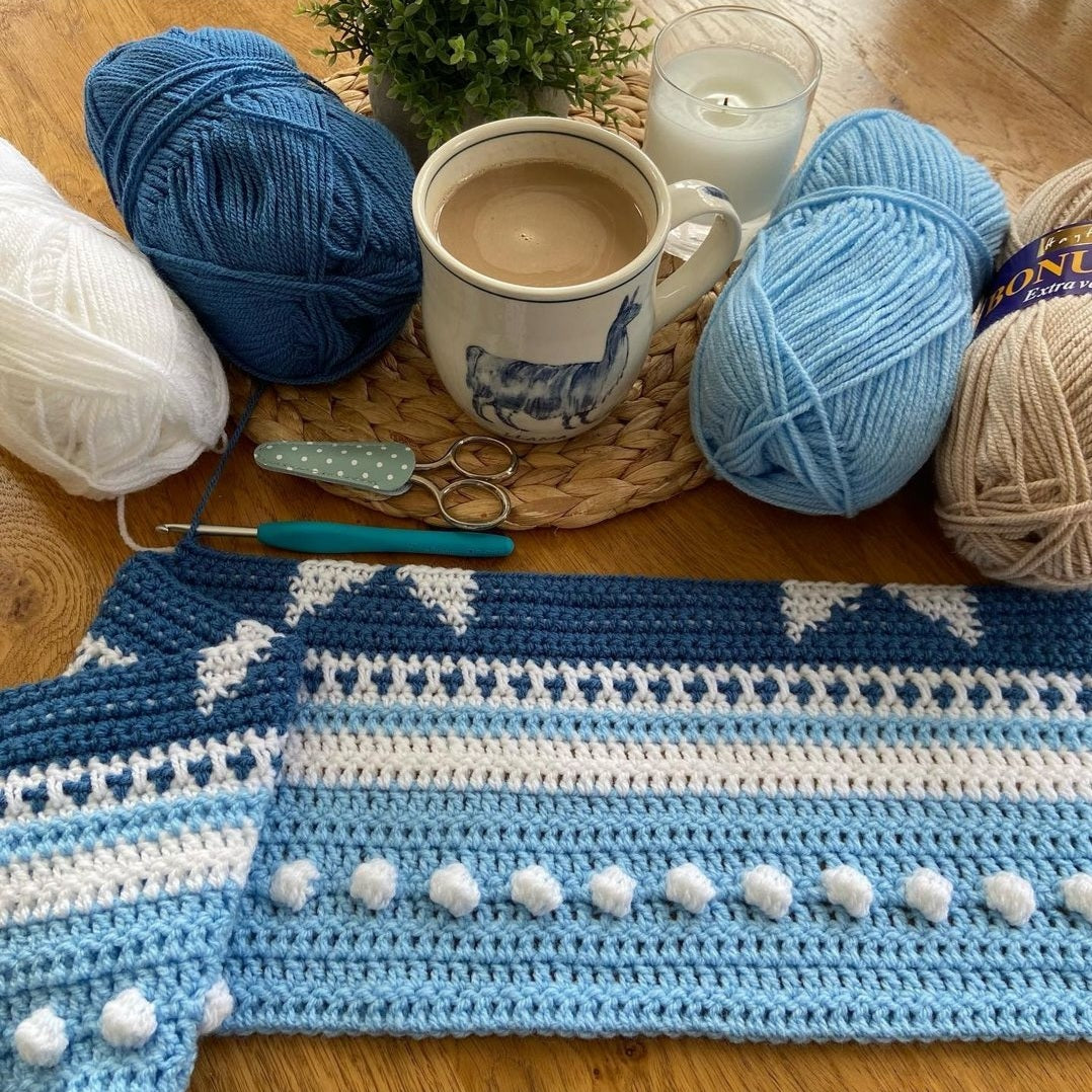 Christmas Eve Wishes Blanket Kit, Made By Anita