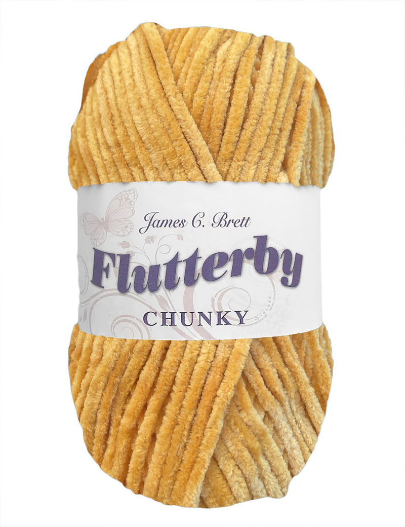 Flutterby Chunky B51 Mustard