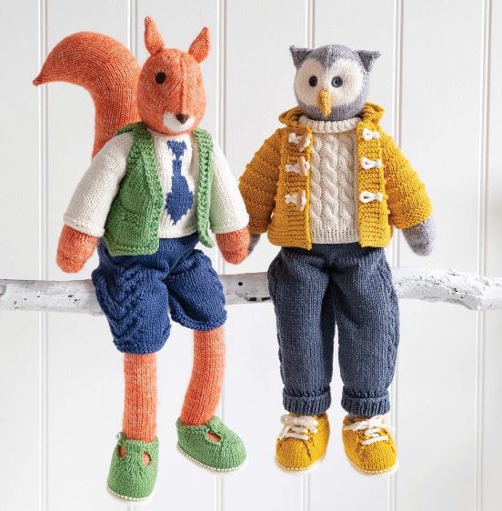 Knitted Animal Friends by Louise Crowther