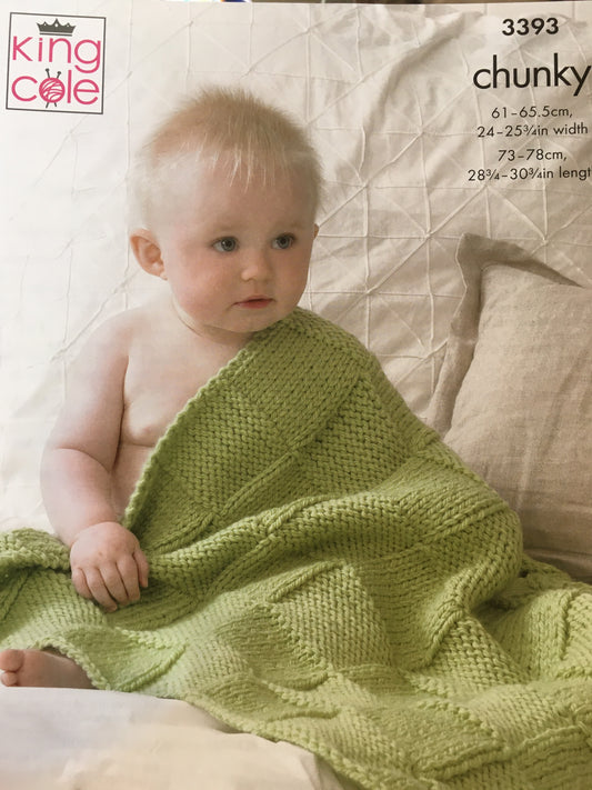 King Cole Pattern Baby Chunky 3393