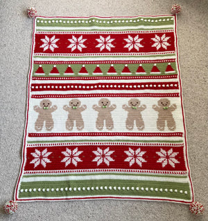 Christmas Eve Wishes Blanket Kit, Made By Anita