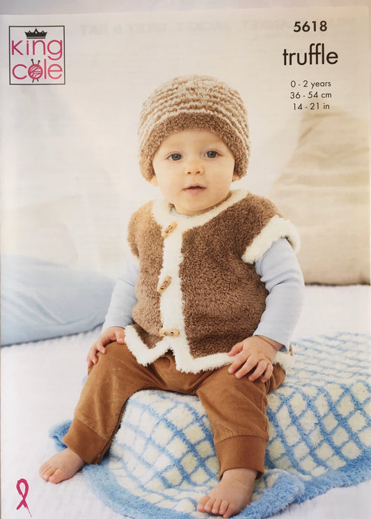 King Cole Truffle Dk Pattern 5618