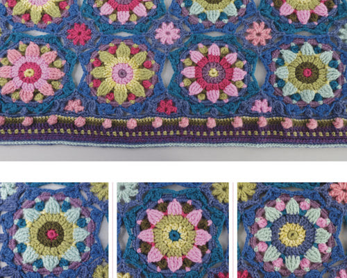 Janie Crow Summer Palace Crochet Blanket Pattern