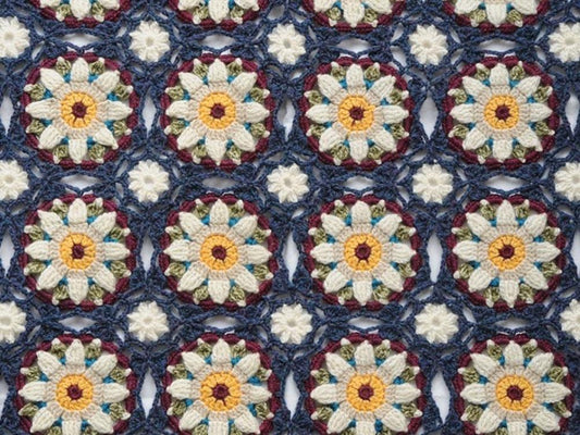 Janie Crow Summer Palace Crochet Blanket Kit Original Version