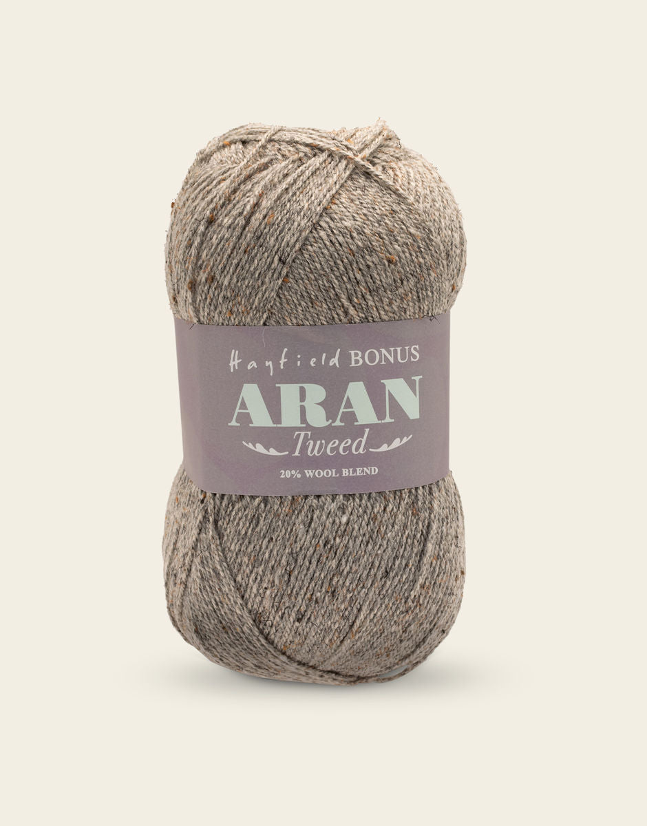 Hayfield Bonus Aran Tweed With Wool 752 Herringbone