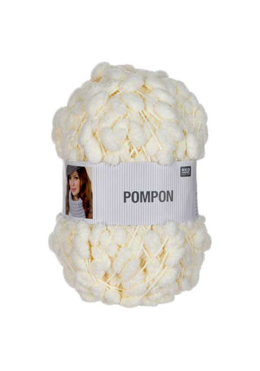 Rico Pompom Cream 001