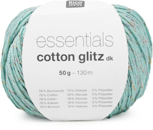 Rico Essentials Cotton Glitz Dk 012 Mint