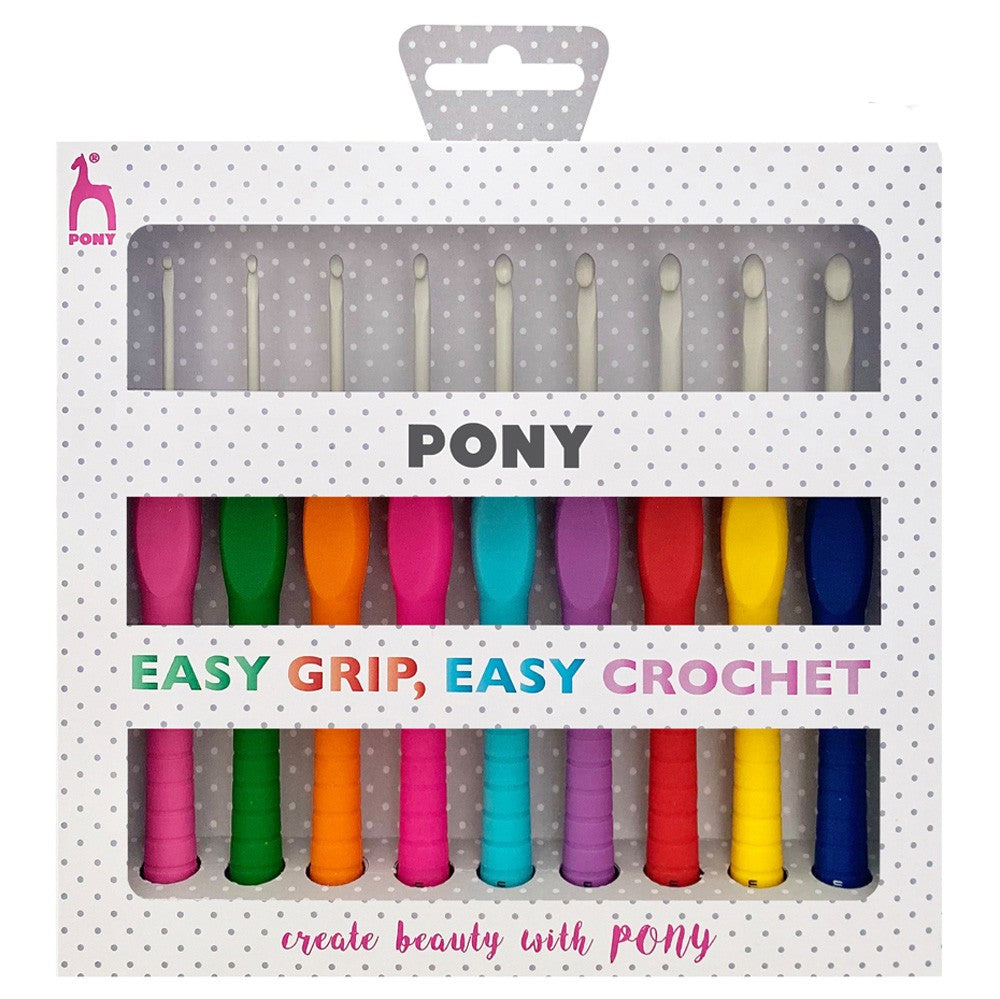 Pony Easy Grip Crochet Hook Set (Large)