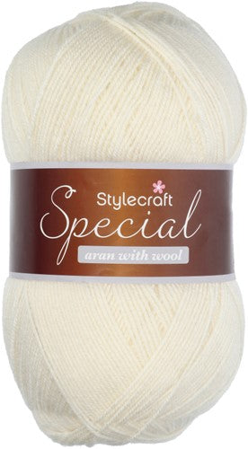 White deals aran wool