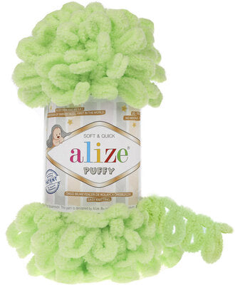 Alize Puffy Finger Knitting 41 Lime