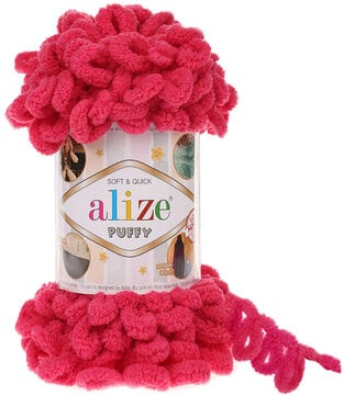 Alize Puffy Finger Knitting 149 Fuchsia