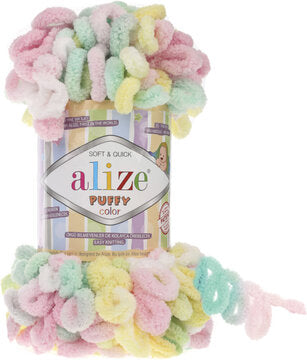 Alize Puffy Colour Finger Knitting 5862 Multi